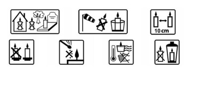 Bolsius Rita nr 3 wkład parafinowy do zniczy 68 godzin 20 sztuk