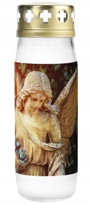 Bispol WG4D-02 Anioł znicz szklany 24 sztuki