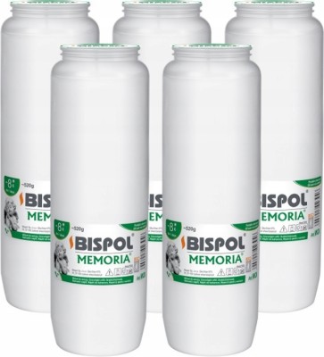 Bispol olejowy biały wkład w08 [8 dni] tacka 16 sztuk