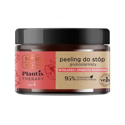 No36 Plantis Therapy Mak gruboziarnisty peeling do stóp 100ml