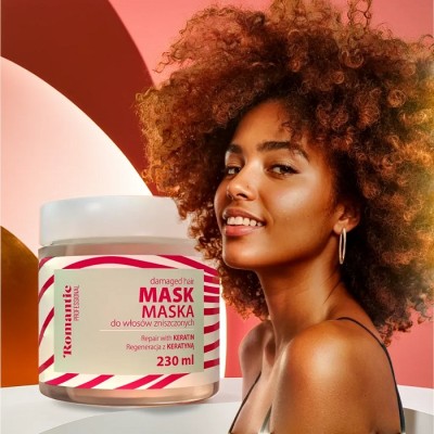 Romantic Professional Keratin regenerująca maska do włosów 230ml