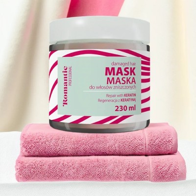 Romantic Professional Keratin regenerująca maska do włosów 230ml