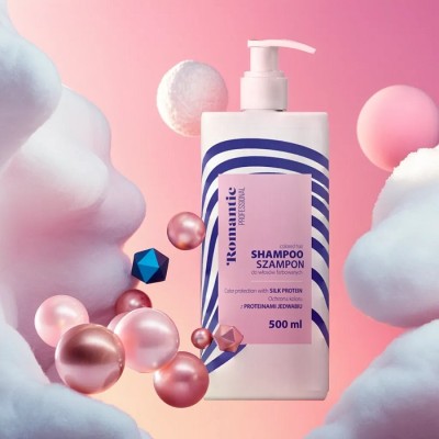 Romantic Professional Silk wzmacniający szampon do włosów 500ml