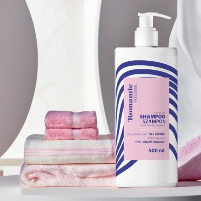 Romantic Professional Silk wzmacniający szampon do włosów 500ml
