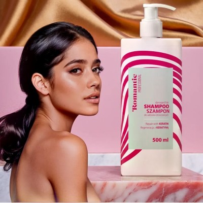 Romantic Professional Keratin regenerujący szampon do włosów 500ml