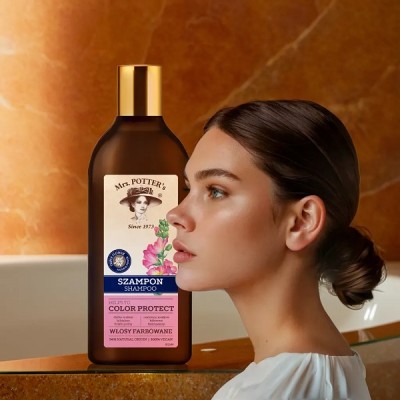 Mrs. Potter's potrójna moc kwiatów szampon do włosów farbowanych 390ml