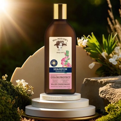 Mrs. Potter's potrójna moc kwiatów szampon do włosów farbowanych 390ml