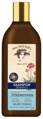 Mrs. Potter's potrójna moc korzeni  szampon do włosów cienkich 390ml