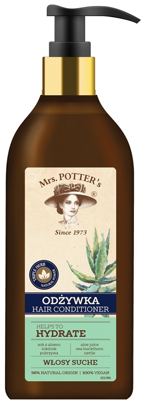 Mrs. Potter's potrójna moc ziół odżywka do włosów suchych 390ml
