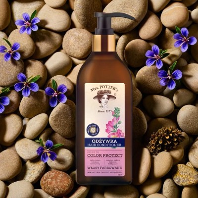 Mrs. Potter's potrójna moc kwiatów odżywka do włosów farbowanych 390ml