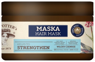 Mrs. Potter's potrójna moc korzeni maska do włosów cienkich 230ml