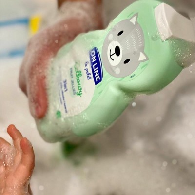 On Line Le Petit żelkowy 3w1 szampon żel i płyn do kąpieli dla dzieci 350ml