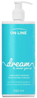 On Line Emocje Dream mydło do rąk w płynie 390ml