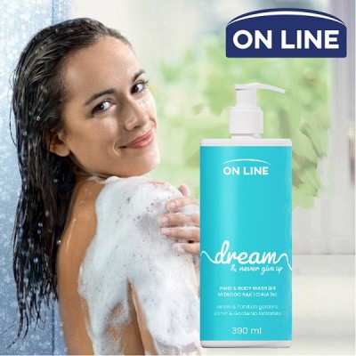 On Line Emocje Dream mydło do rąk w płynie 390ml