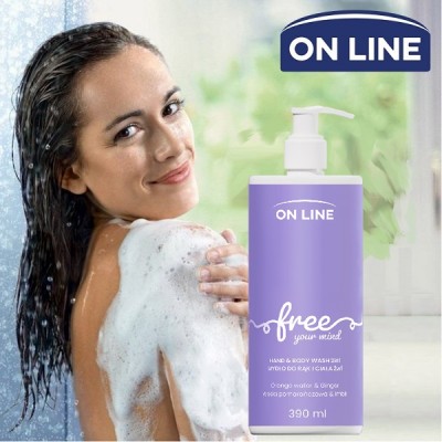On Line Emocje Free mydło do rąk w płynie 390ml