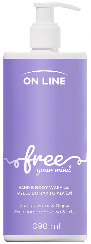 On Line Emocje Free mydło do rąk w płynie 390ml