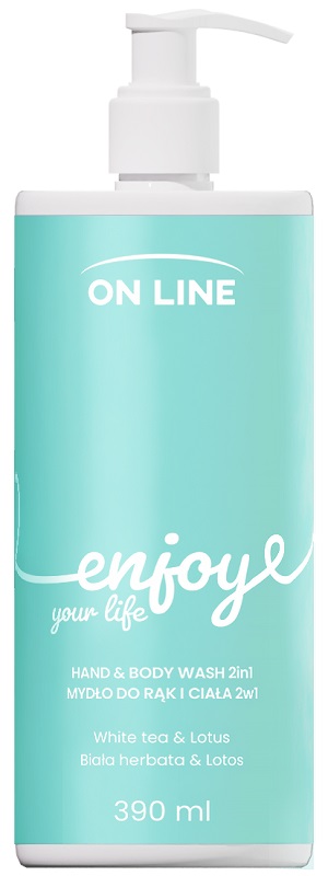 On Line Emocje Enjoy mydło do rąk w płynie 390ml