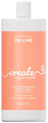 On Line Emocje Create żel i płyn do kąpieli 900ml