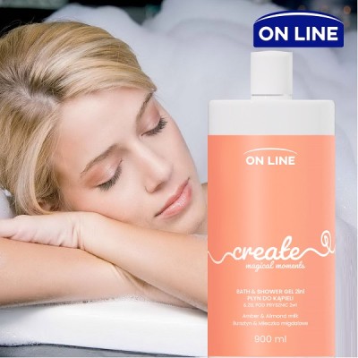 On Line Emocje Create żel i płyn do kąpieli 900ml