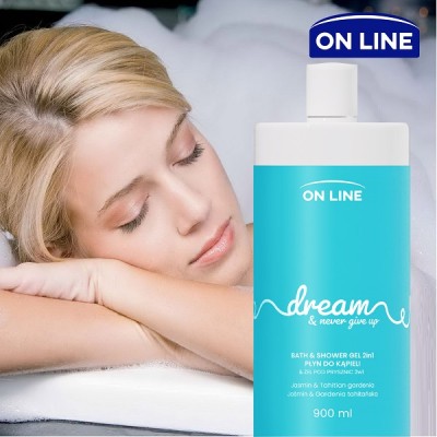 On Line Emocje Dream żel i płyn do kąpieli 900ml