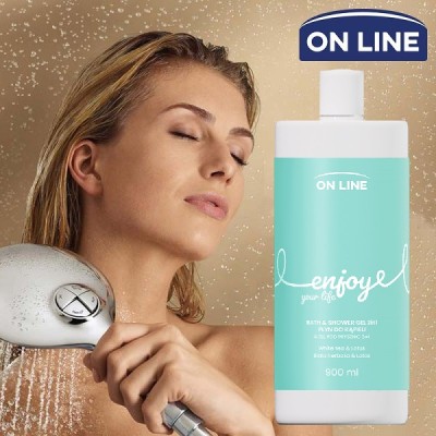On Line Emocje Enjoy żel i płyn do kąpieli 900ml