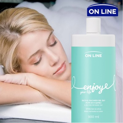 On Line Emocje Enjoy żel i płyn do kąpieli 900ml