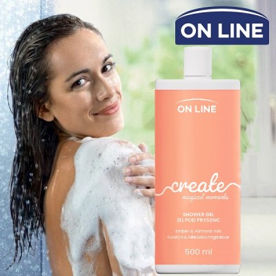 On Line Emocje Create żel pod prysznic 500ml