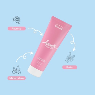 On Line Emocje Love balsam do ciała 250ml