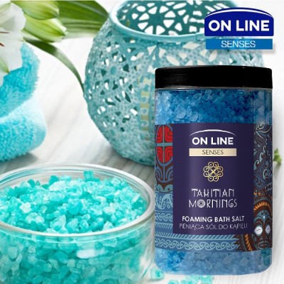 On Line Senses Thaitian Mornings Vibes sól do kąpieli 480g
