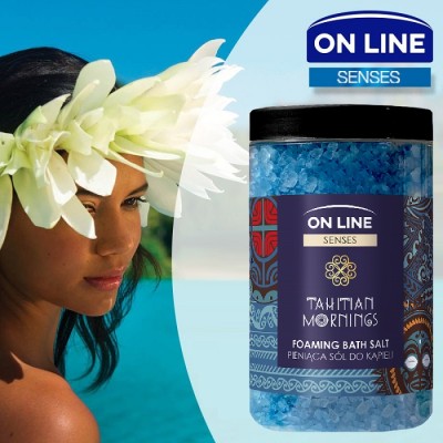 On Line Senses Thaitian Mornings Vibes sól do kąpieli 480g