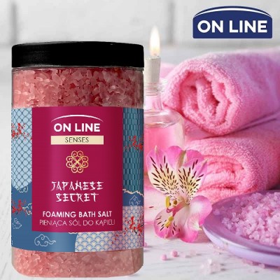 On Line Senses Japanese Secret sól do kąpieli 480g