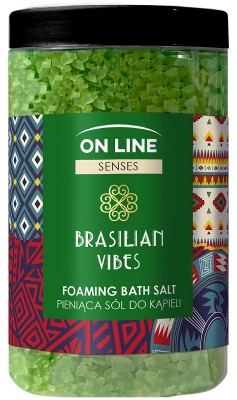 On Line Senses Brasilian Vibes sól do kąpieli 480g