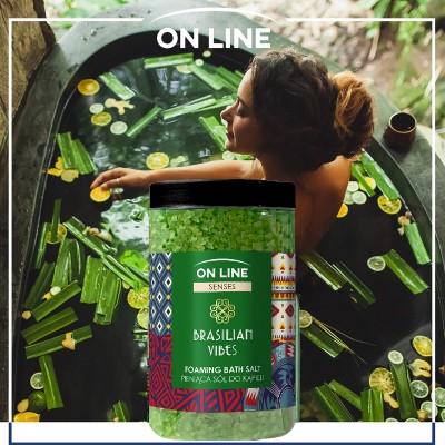 On Line Senses Brasilian Vibes sól do kąpieli 480g
