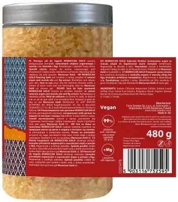 On Line Senses Moroccan Gold sól do kąpieli 480g
