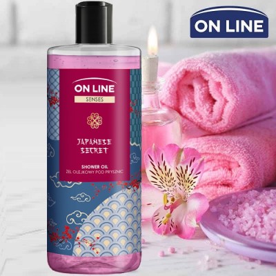 On Line Senses Japanese Secret Vibes żel pod prysznic 500ml