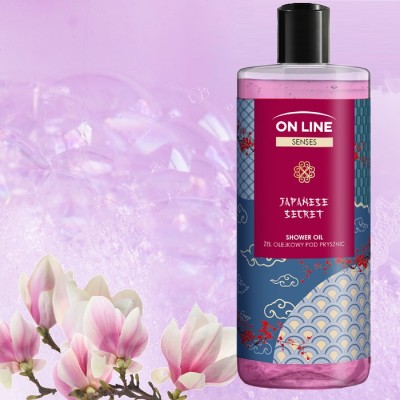 On Line Senses Japanese Secret Vibes żel pod prysznic 500ml