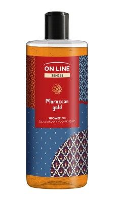 On Line Senses Moroccan Gold Vibes żel pod prysznic 500ml