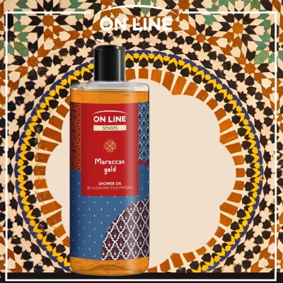 On Line Senses Moroccan Gold Vibes żel pod prysznic 500ml