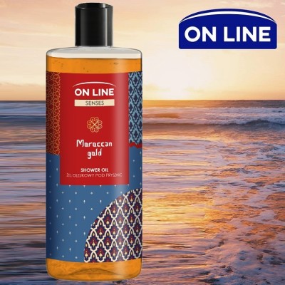 On Line Senses Moroccan Gold Vibes żel pod prysznic 500ml