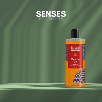 On Line Senses Moroccan Gold Vibes żel pod prysznic 500ml