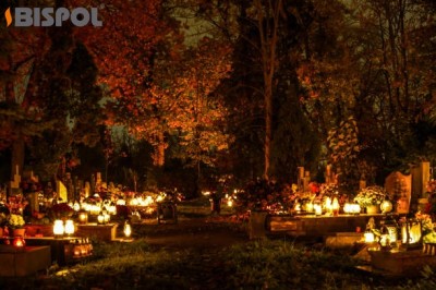 Bispol 4073 Róża na czarnym tle znicz szklany 4 sztuki