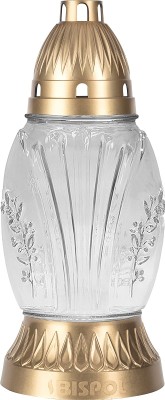 Bispol 3045 bezbarwny znicz szklany 5 sztuk