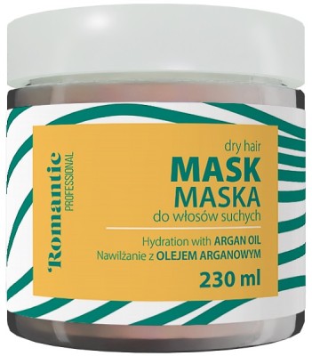 Romantic Professional Argan nawilżająca maska do włosów 230ml
