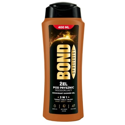 Bond Spacequest żel pod prysznic 3w1 dla mężczyzn 400ml