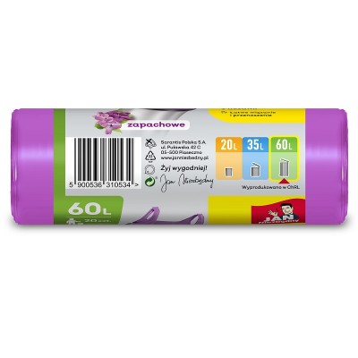 JN WORKI HD T-SHIRT 60L 20SZT