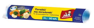 Jan Niezbędny torebki na mrożonki 3l 50 szt.