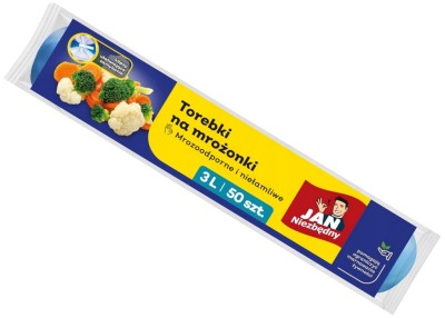 Jan Niezbędny torebki na mrożonki 3l 50 szt.