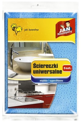 Jan Niezbędny ściereczki jak bawełna 5 szt.