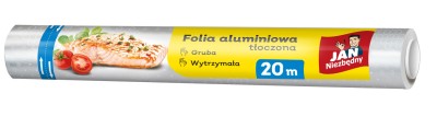Jan Niezbędny aluminiowa tłoczona folia 20 m
