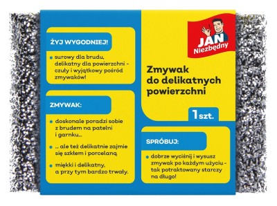 Jan Niezbędny zmywak do delikatnych powierzchni 1 szt.